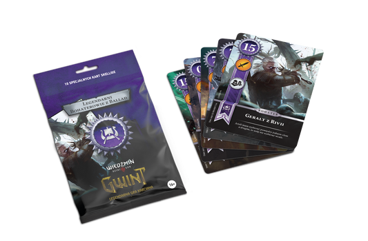 Gwent: Legendary Heroes from Ballads - Skellige - Polish Edition