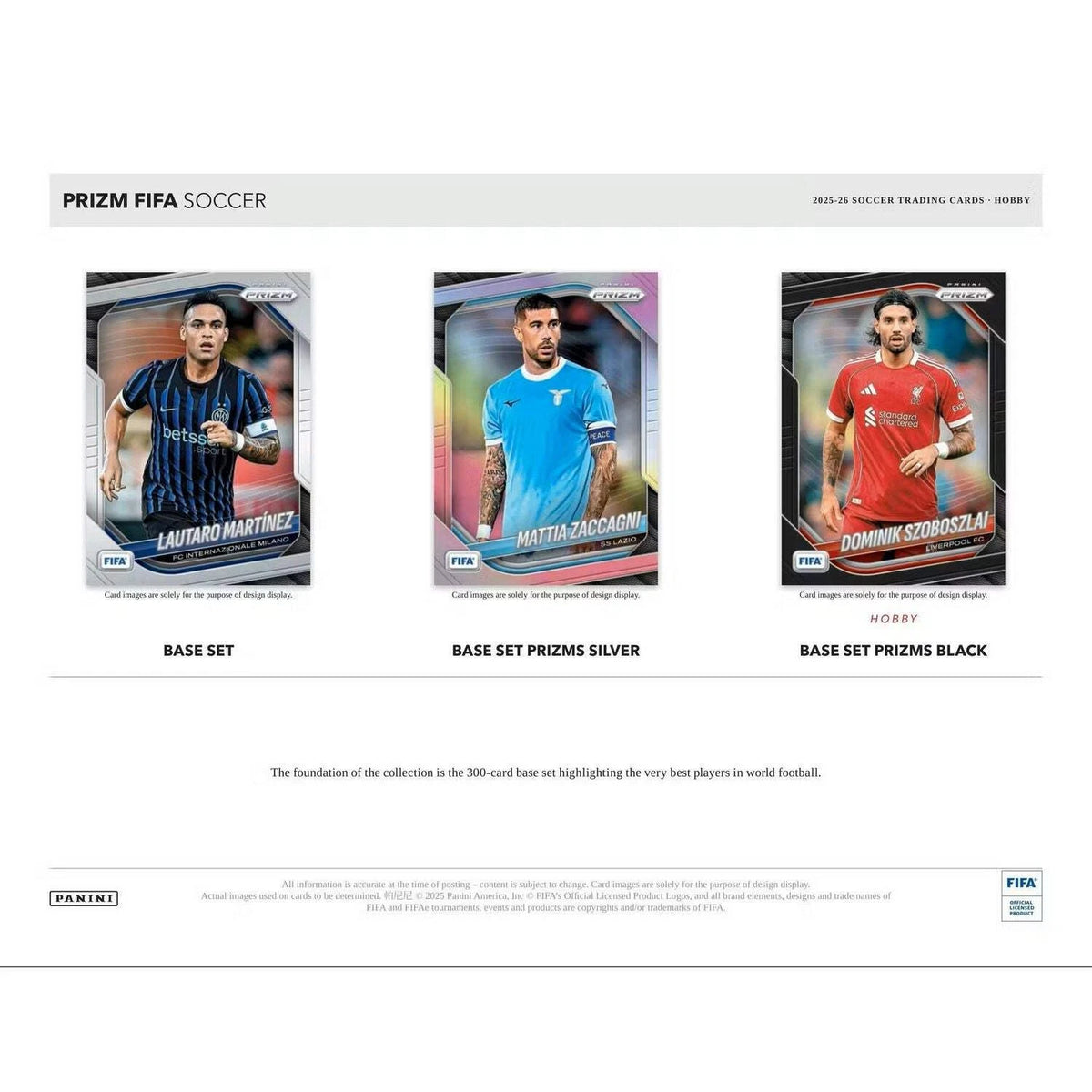 Panini Prizm: 2025-26 FIFA Hobby box