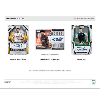 Panini Prizm: 2025-26 FIFA Hobby box