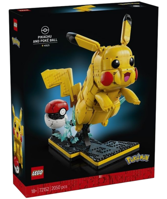 Lego Pokemon Pikachu 72152