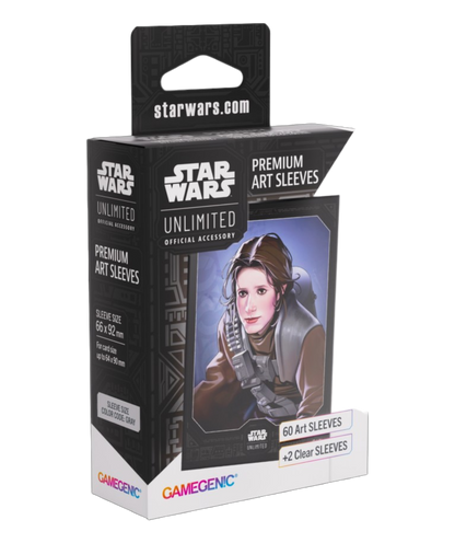 Koszulki ochronne Gemegenic Star Wars: Unlimited Leia Organa (60 szt.)