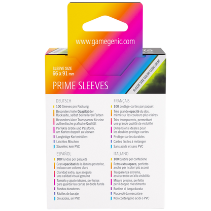 Prime Sleeves Lime 66x91