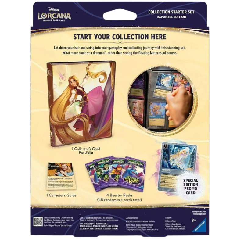 Lorcana TCG: Attack of the Vine Rapunzel Collection Starter Set