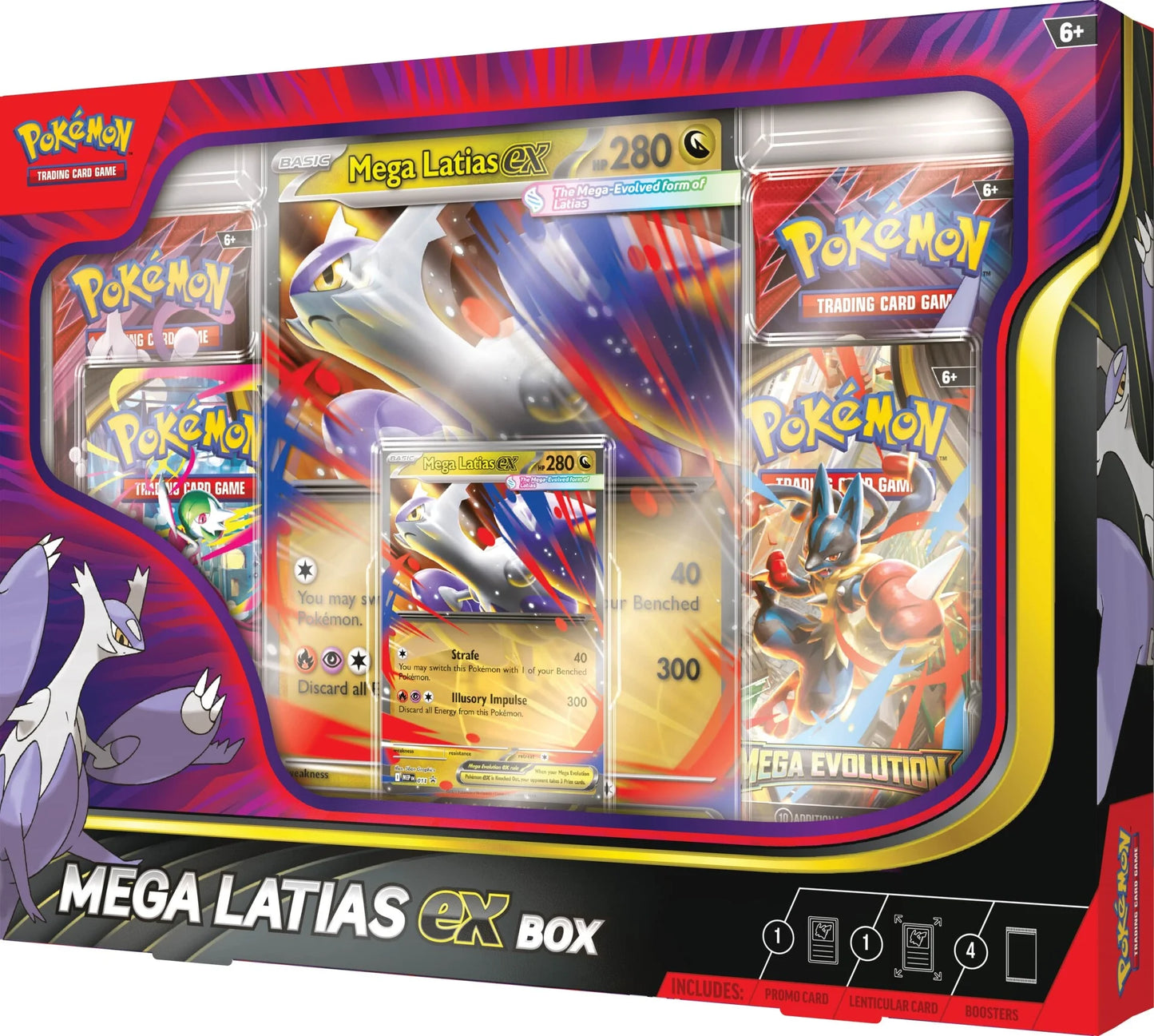 Pokemon TCG: Mega Latias z pudełka