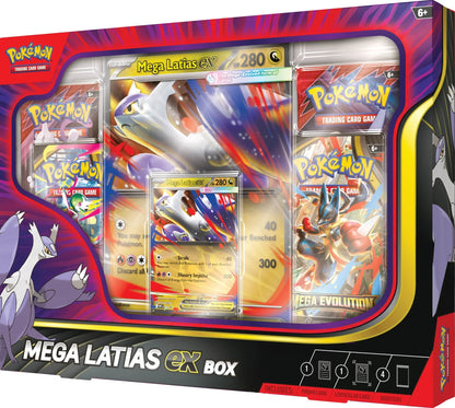 Pokemon TCG: Mega Latias z pudełka