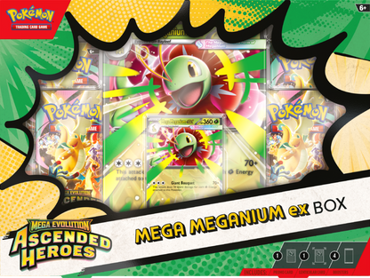 PREORDER: Pokemon Ascended Heroes: Mega Meganium ex Box