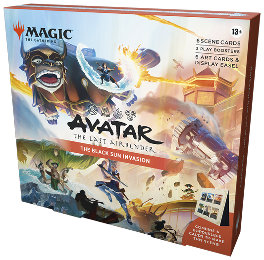 Magic: The Gathering | Avatar: Legenda Aanga: „Inwazja Czarnego Słońca” – scena w pudełku
