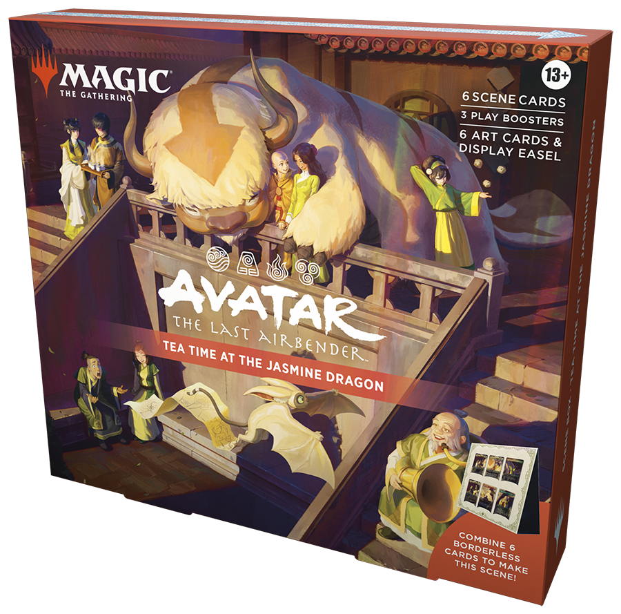 Magic: The Gathering | Avatar: Legenda Aanga: „Czas na herbatkę u smoka jaśminowego” – scena w pudełku