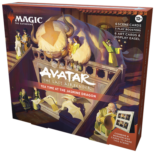 Magic: The Gathering | Avatar: Legenda Aanga: „Czas na herbatkę u smoka jaśminowego” – scena w pudełku
