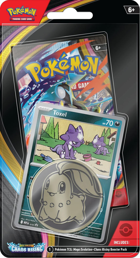Pokémon TCG: Mega Evolution - Chaos Rising 1-Pack Blister