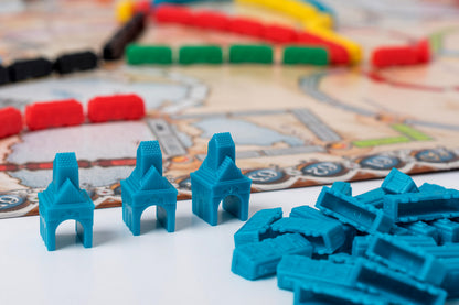 Ticket To Ride Gameboard