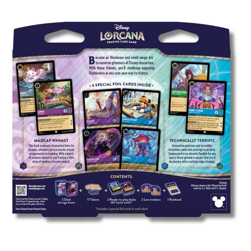 Disney Lorcana TCG: Hyperia City - 2-Player Starter Set