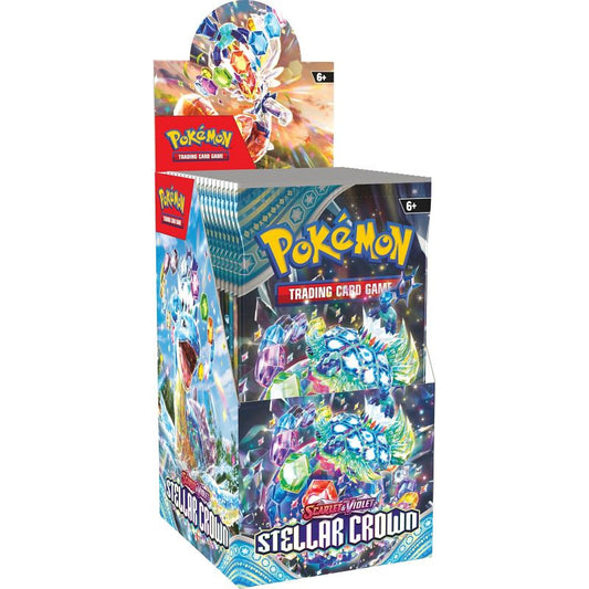 Pokémon TCG: Scarlet & Violet - Stellar Crown - Booster Box (18)