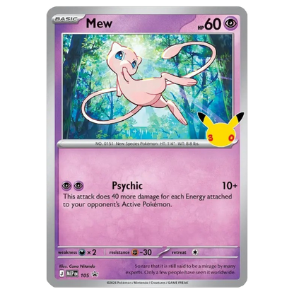 Pokémon TCG: 30th Celebration: Mew Figure Collection