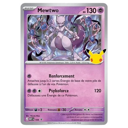 Pokémon TCG: 30th Celebration: Mewtwo Figure Collection
