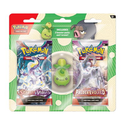 Pokemon TCG: Back to School Eraser Blister