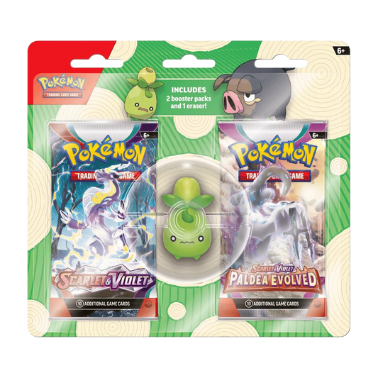 Pokemon TCG: Back to School Eraser Blister