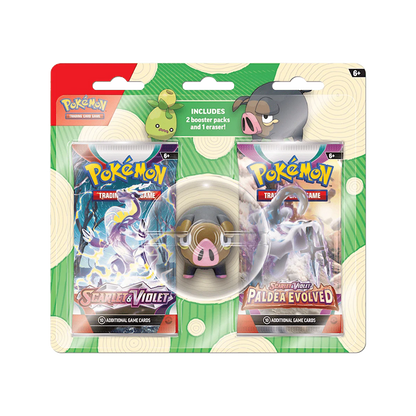 Pokemon TCG: Back to School Eraser Blister