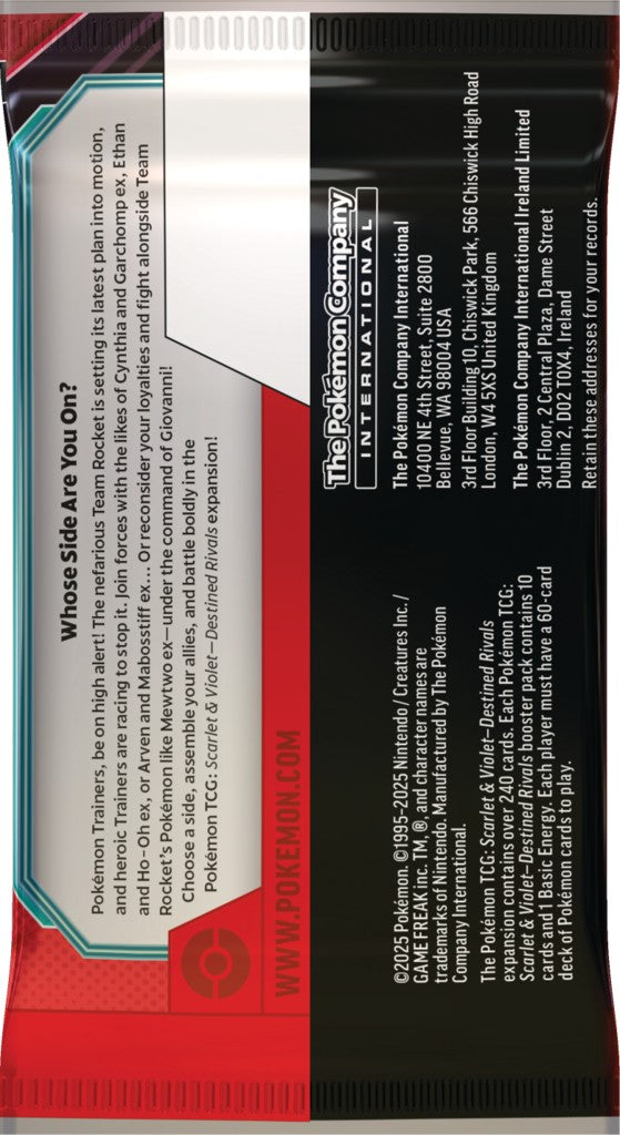 Pokémon TCG: Scarlet & Violet - Destined Rivals