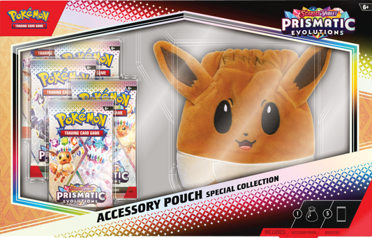 PRZEDSPRZEDAŻ - Pokémon TCG: Scarlet & Violet - Prismatic Evolutions -  Accessory Pouch Special Collection