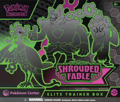 Pokemon TCG: Scarlet & Violet 6.5 - Shrouded Fable Elite Trainer Box - ETB