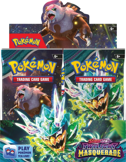 Pokémon TCG: Scarlet & Violet - Twilight Masquerade - Booster Box (36)