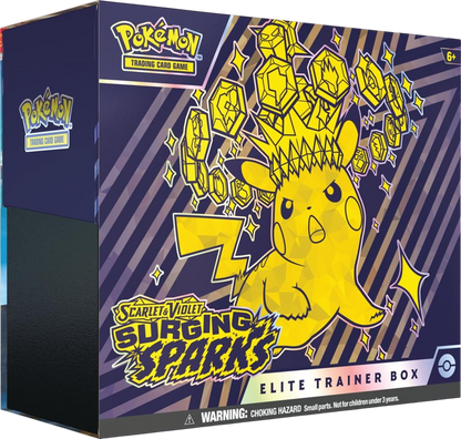 Pokémon TCG: Scarlet & Violet - Surging Sparks - Elite Trainer Box - ETB