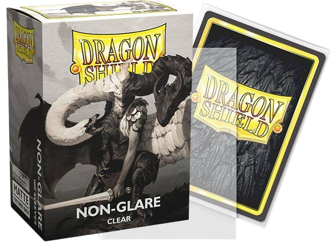 Dragon Shield Non Glare Clear Sleeves  (100pcs.)
