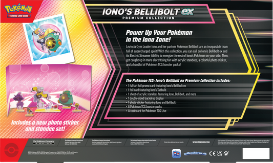Iono's Bellibolt Ex Premium Collection