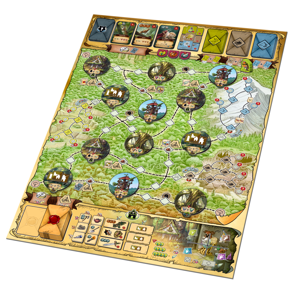 Leśna Straż Board Game - Polish Edition