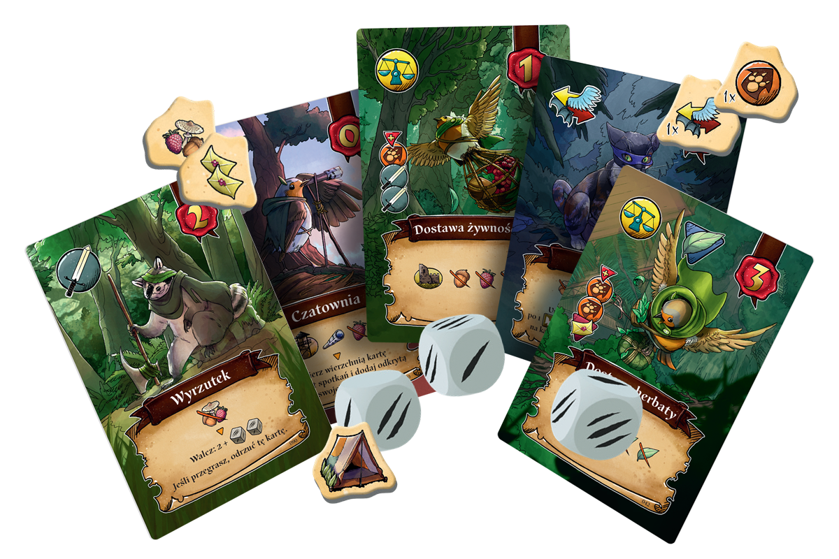 Leśna Straż Board Game - Polish Edition