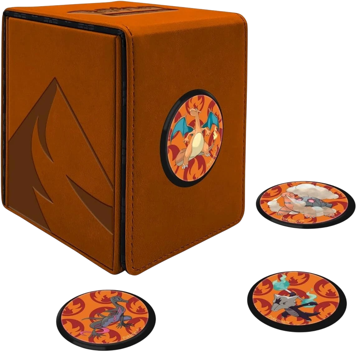 Ultra Pro Alcove Click Deck Box Pokémon Ogień
