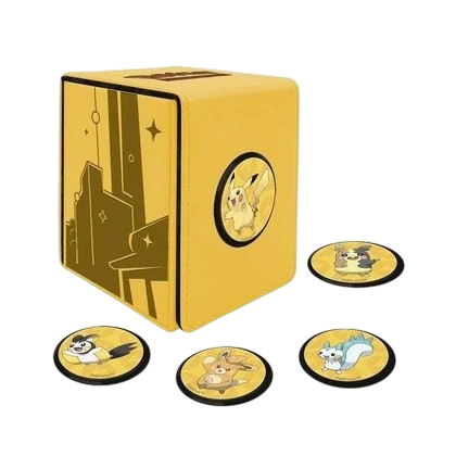 Ultra Pro Alcove Click Deck Box Pokémon Żółty