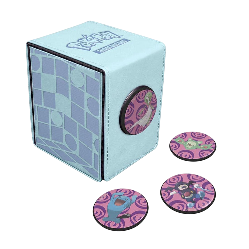 Ultra Pro Alcove Click Deck Box Pokémon jasnoniebieski